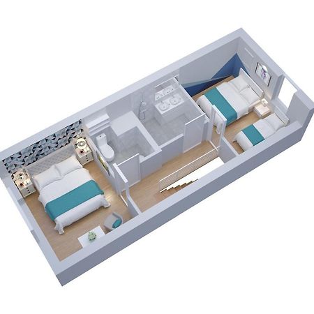 شقة Free Parking - Self Checkin - Wifi - Panoramique Terrasse - Duplex Saint Jean - Superبوردو المظهر الخارجي الصورة